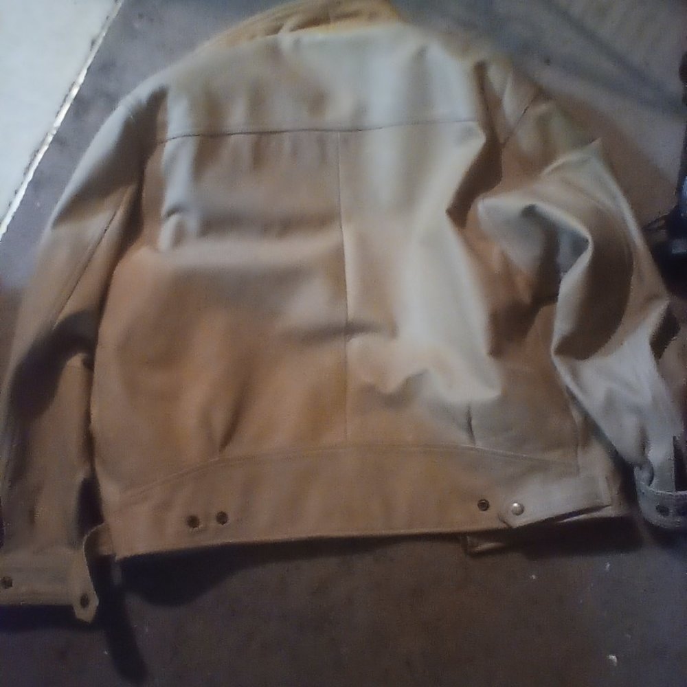 Buck skin jacket heavy duty!